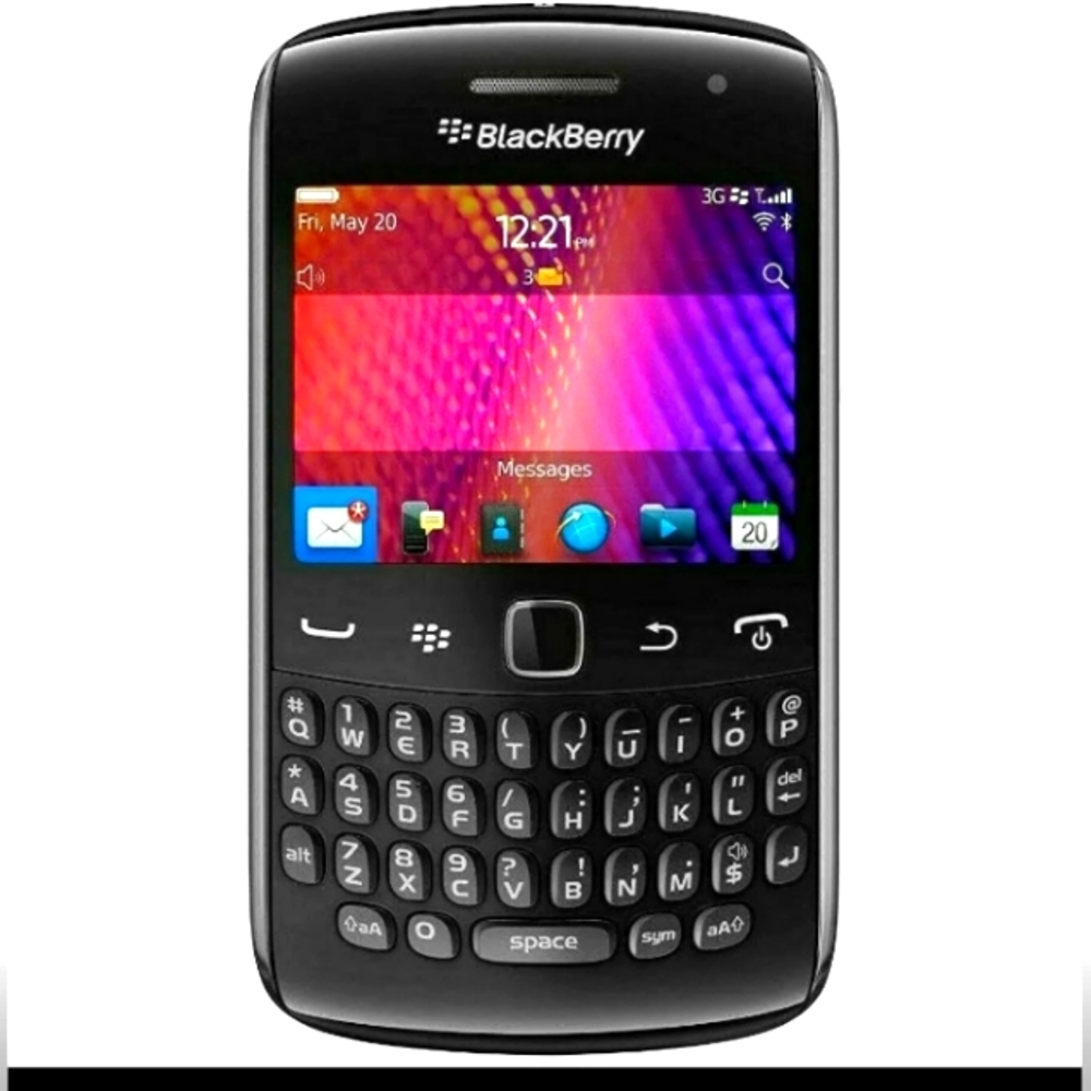 BlackBerry Curve 9360 - Black (AT&T) GSM 3G Qwerty Keyboard Camera Smartphone.